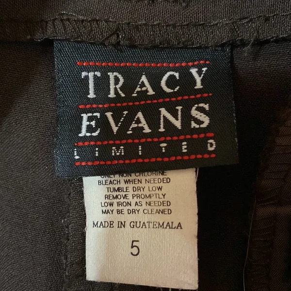 Tracy Evans Brown Wide Leg Dress Pants - Image 5