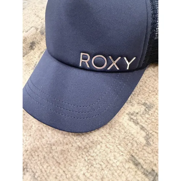 Roxy Women's Baseball Hat Navy Blue NWT - Image 7