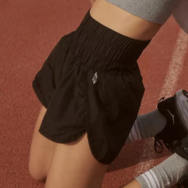 Free People Movement The Way Home High-Waist Black Women's Athletic Shorts Small - Image 2