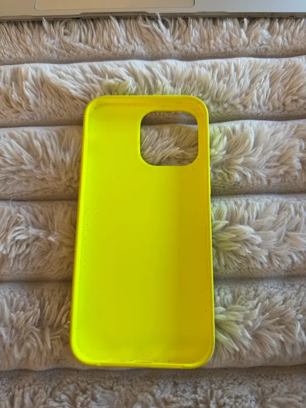 Bright Yellow Phone Case - Image 2