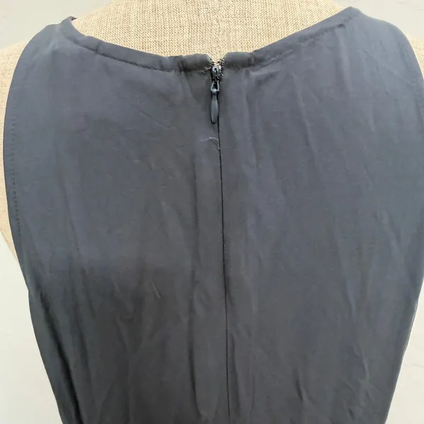 Richer Poorer Sleeveless Tiered Maxi Dress Gray High Neck Flowy Boho Summer - Image 15