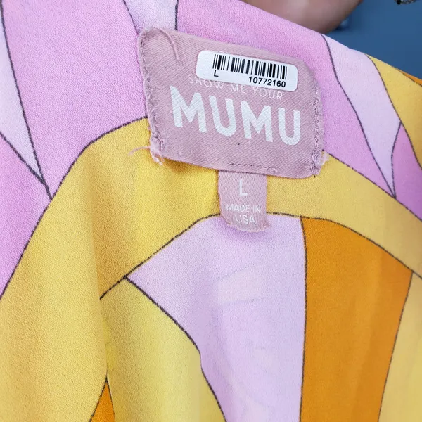 Show Me Your Mumu Trish Dress Caribbean Cocktail L - Image 4
