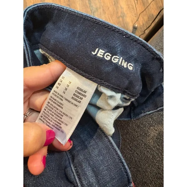 American Eagle dark wash Super Super Stretch Jegging jeans - Image 3