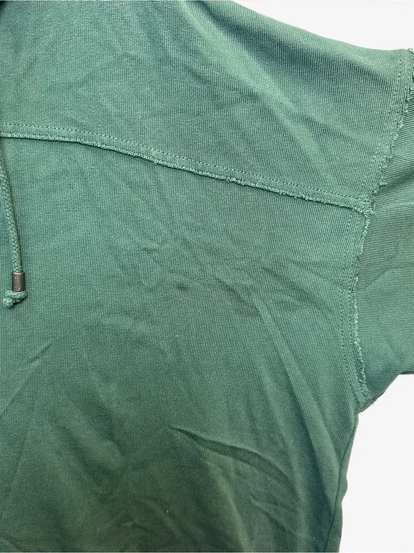Aerie Green Lace-Up Oversized Hoodie Sweatshirt Size Small NWT - Image 10