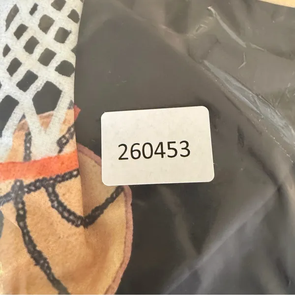 Women's NEW Basketball Hoops Theme Long Sleeve Silky Tee Size L #260453 - Image 5