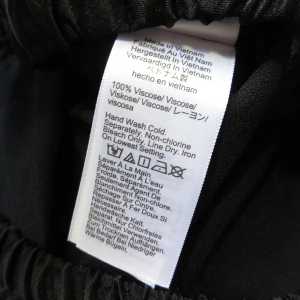 NWT J.Crew Collection Side-slit Pull-on Maxi in Black Luster Crepe Skirt S - Image 5