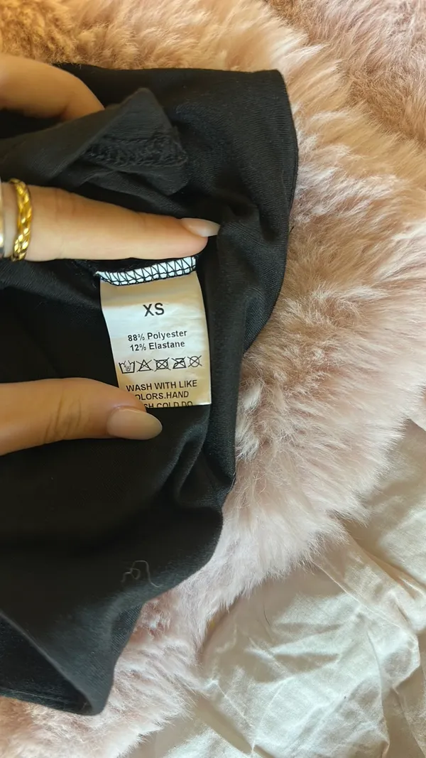 Black Top Size XS - Image 2