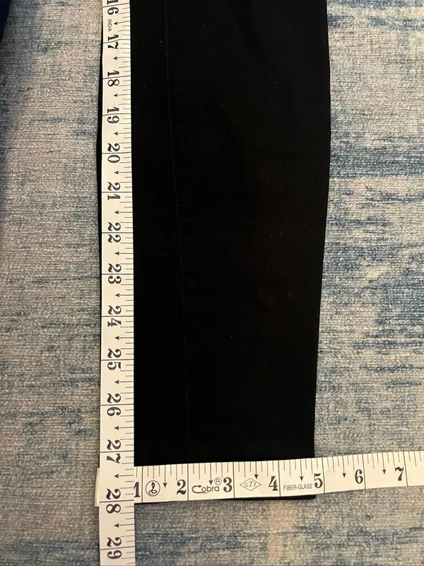 Madewell Black 9" High Rise Skinny Jeans Women's 25" x 28" - Image 8