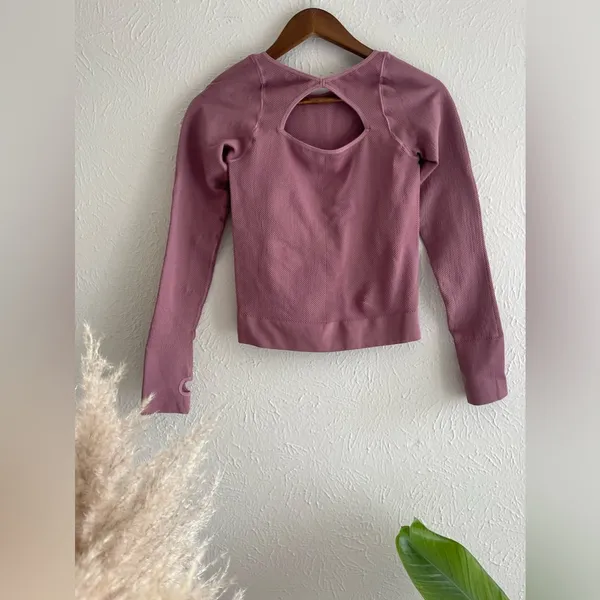 Free People Movement Easy Free Throw Layer Wistful Mauve Size XS/S NWT $… - Image 10