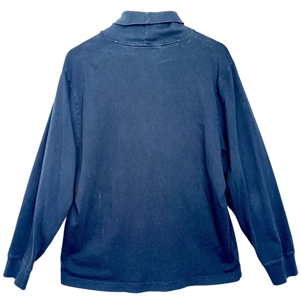Abercrombie & Fitch Soft AF Black Knit Long Sleeve Turtleneck Sweater Size XL - Image 2
