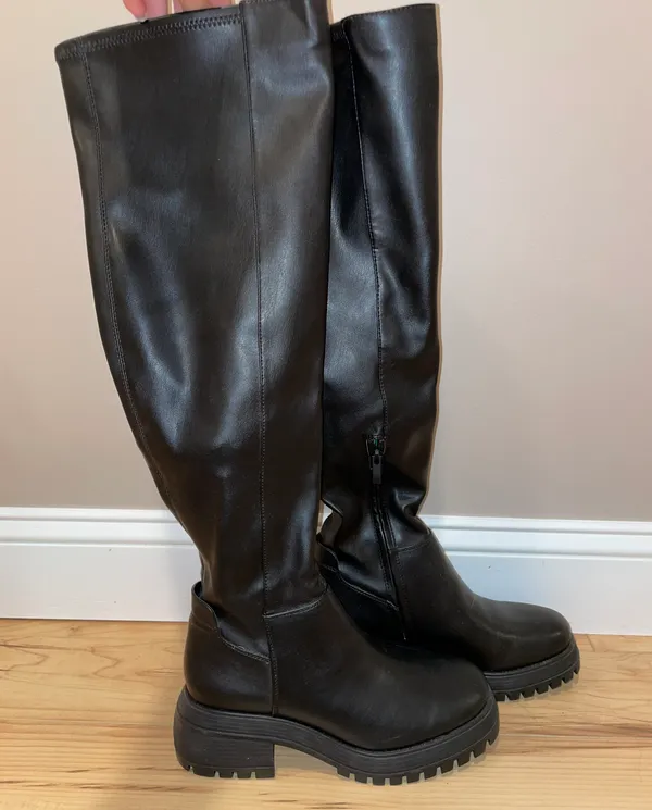 Franco Sarto Fera Black Over The Knee Boots - Image 5