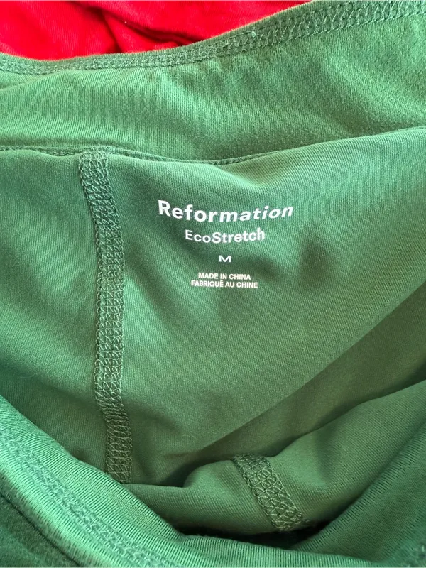 REFORMATION  Tiffany Ecostretch Active Skort Green - Image 7