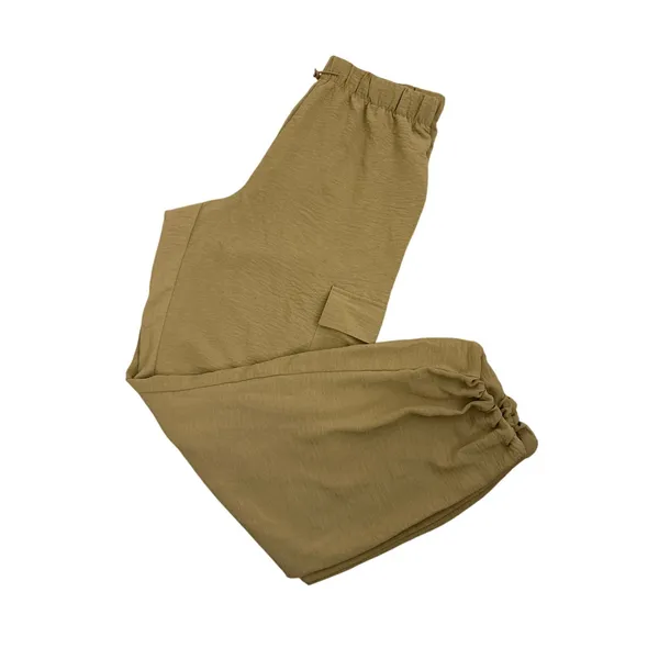 Rachel Zoe Brown Tan Mid Rise Cargo Parachute Pants Size Women's Small NWT - Image 4