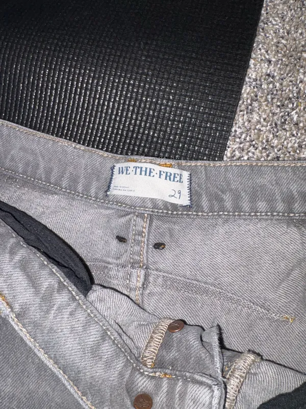 We The Free Good Luck Mid-Rise Barrel Jeans 29 - Image 5