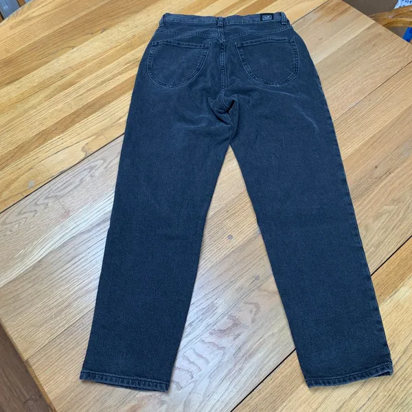 Current/Elliott C/E Black High Waisted Pleated Straight Leg Jeans‎ Size 27 - Image 6