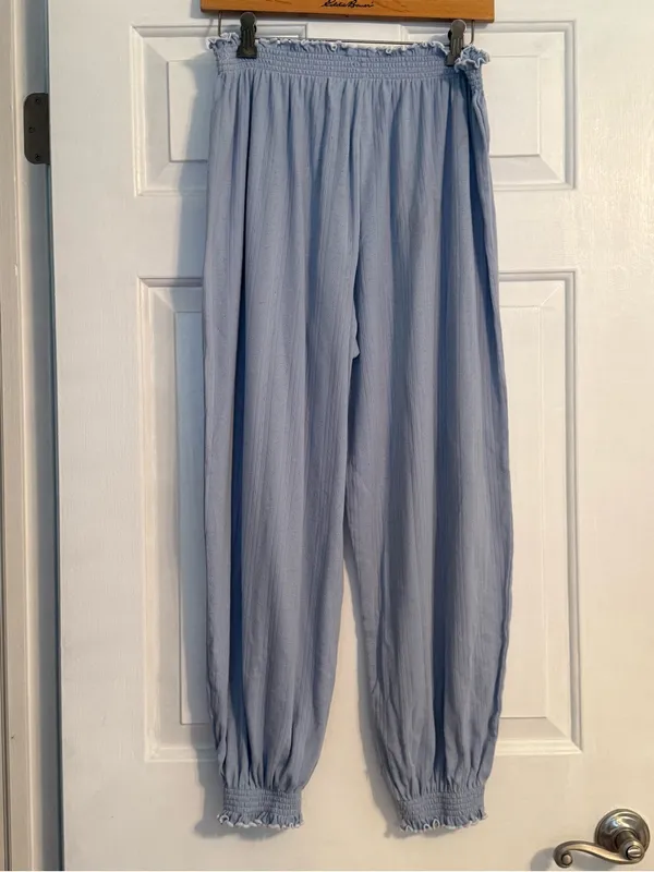 SET Aerie Pointelle Balloon Pajama Pant and Pointelle Pajama Tank - Image 6