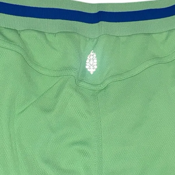 NWOT Free People Movement Green Blue Combo Prep In Your Step Active Shorts M - Image 4