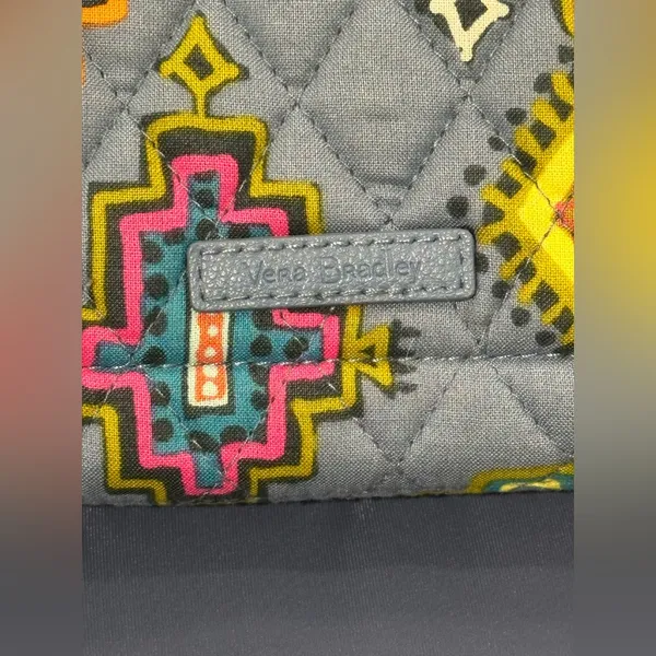 Vera Bradley Medallion Aztec Print Zippered Mini Cosmetic Case. NWOT - Image 3