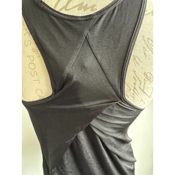 Lululemon‎ Essential Tank Pleated Back Black Size 2 - Image 3