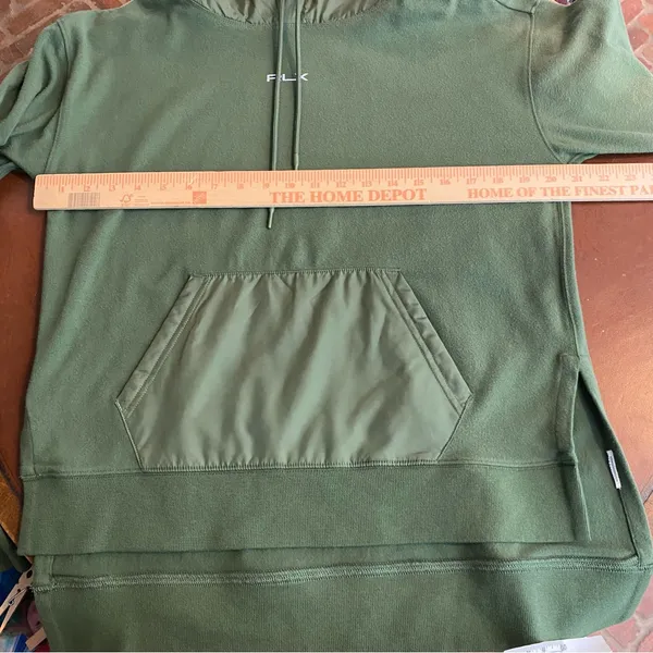 RLX RALPH LAUREN Golf Green Long-Sleeve Pullover Hoodie Small athleisure‎ casual - Image 7