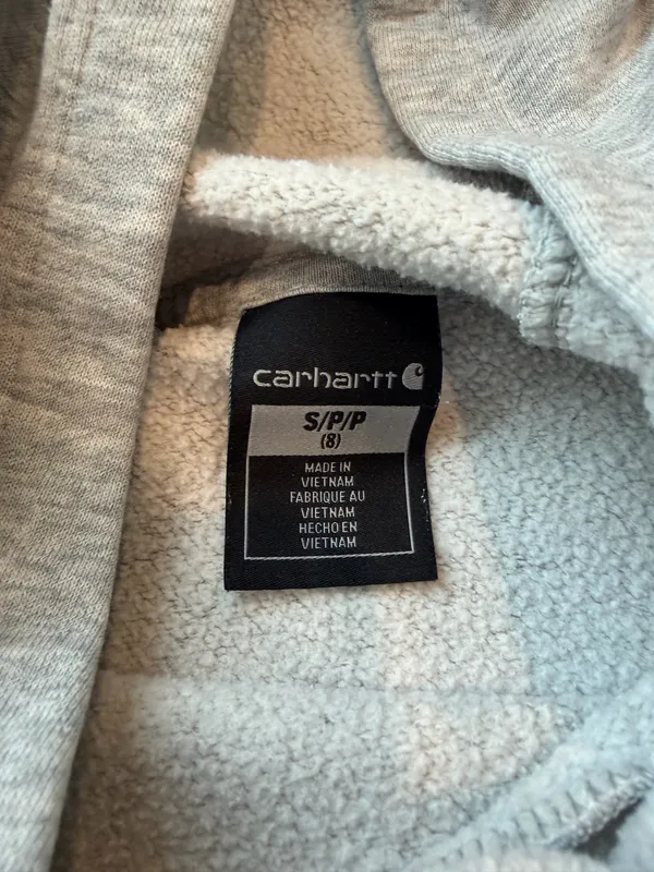 Grey Carhartt Hoodie - Image 2