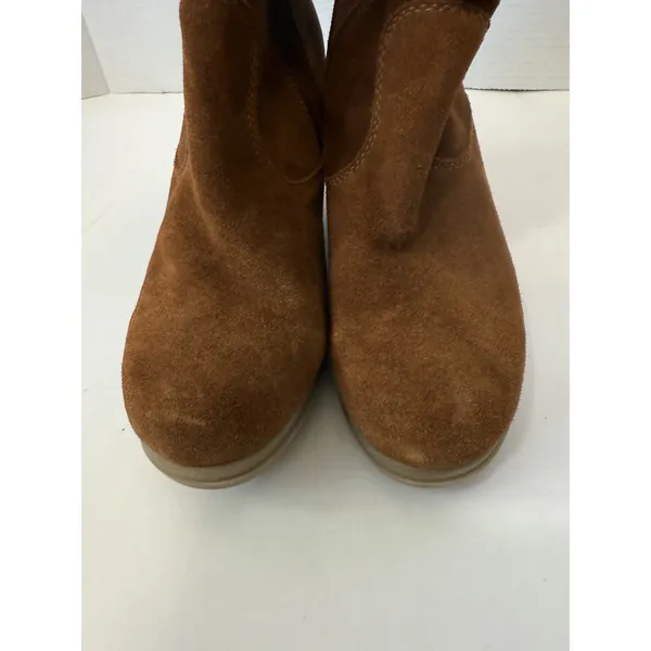 Beautiful Brown Bjorndal Women's Suede Boots Faux Shearling Lined Size 8.5 M‎ - Image 8