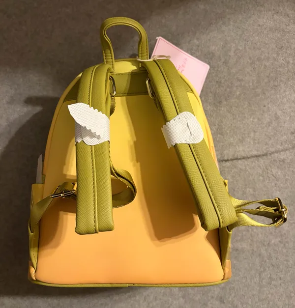 Loungefly The Princess & The Frog Princess Tiana Golden Mini Backpack and Wallet - Image 3