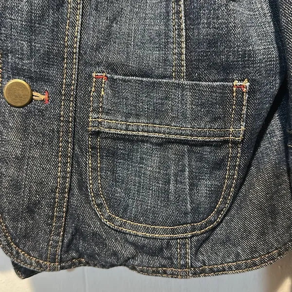 Boston Design Studio‎ denim jacket size 12 - Image 2