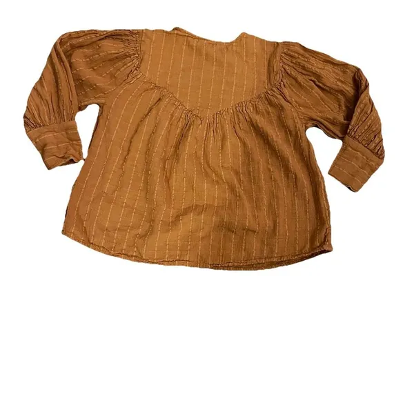 MNG Women’s Top Sz 2‎ Rust Brown - Image 2
