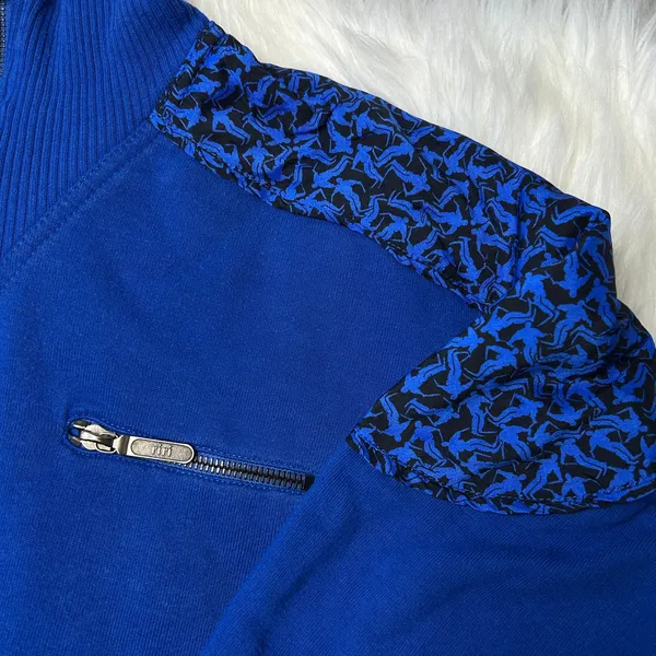 KAELIN SKIWEAR Vintage 80s Sweatshirt Womens Medium Skiing Winter Après Ski Chic - Image 2