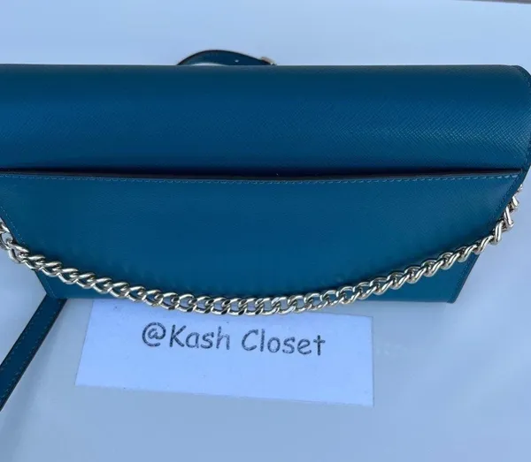 Kate Spade New York Dark Peaco Carson Crossbody Purse - Image 8