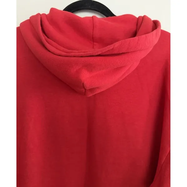 Aviator Nation Red Sox Relaxed‎ Pullover Hoodie Red Size Medium - Image 4