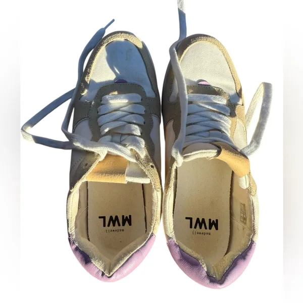 Madewell Court Low-Top Sneakers in‎ Washed Nubuck & Suede 7.5 Womens 6 Mens - Image 12
