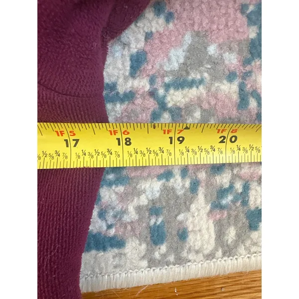 Patagonia Synchilla Fleece Jacket Womens XS Berry Purple Full Zip Sherpa Trim - Image 5