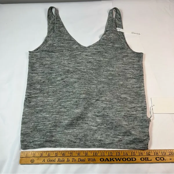 NWT Lululemon Mix and Mingle Tank Heathered Vapor / Melanite Women's Size 12 - Image 5