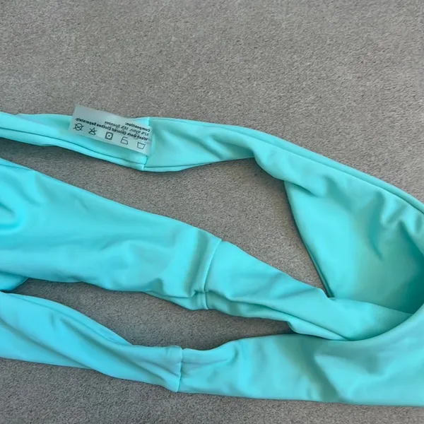 Zaful Turquoise Bikini Set - Image 4