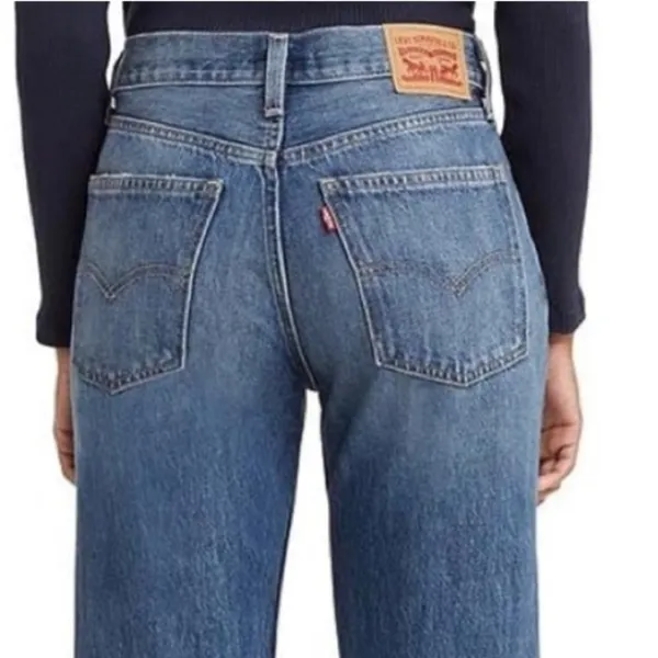 👖Levi's Low Pro Jeans Breathe Out Indigo👖NWT~27 - Image 5