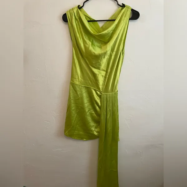 NONCHALANT LABEL X FASHIONPASS NATALIE DRESS in citrone - Image 7