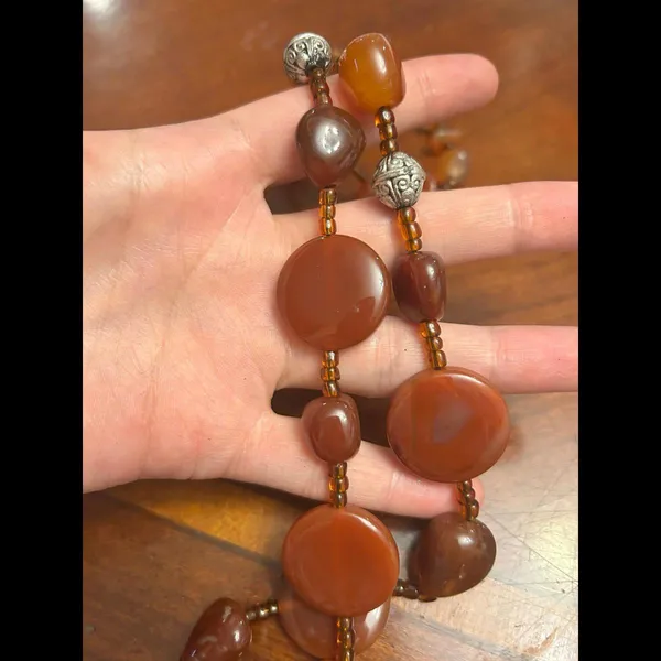 Necklace chunky long Very cute necklace fashion jewlery - Image 3