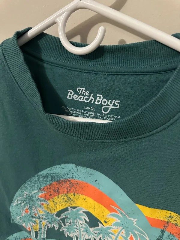 The Beach Boys Teal Graphic Women’s Sweatshirt - Image 2