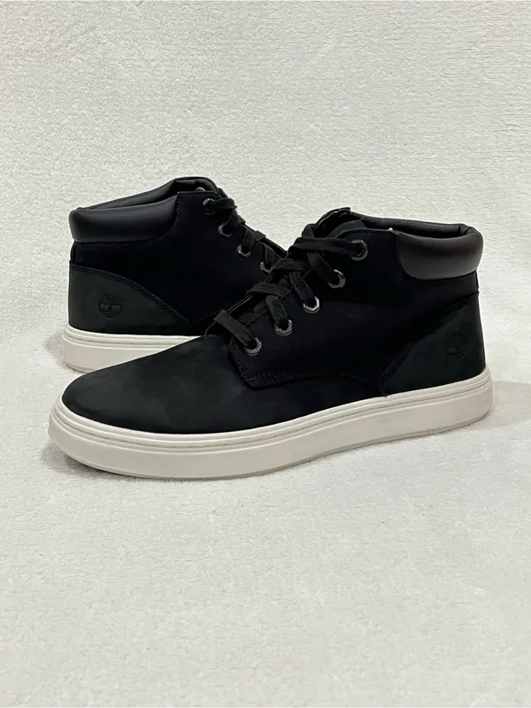 Timberland Bria Black Leather Suede Ankle Boot Size 9.5 - Image 6