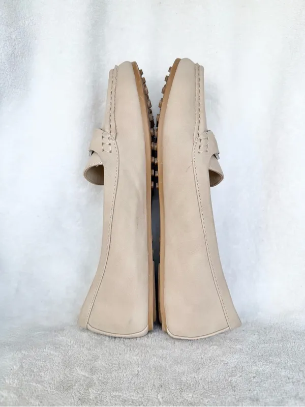 Aerosoles Womens Day Drive Beige Closed Toe Loafers 8.5 - Image 6