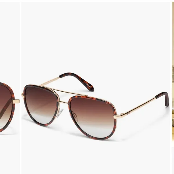 Quay Australia Brown Sunglasses - Image 2