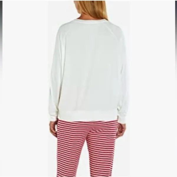 Wildfox Twisted but Sweet Christmas Intimates Set Women’s Red & White Size XS - Image 2