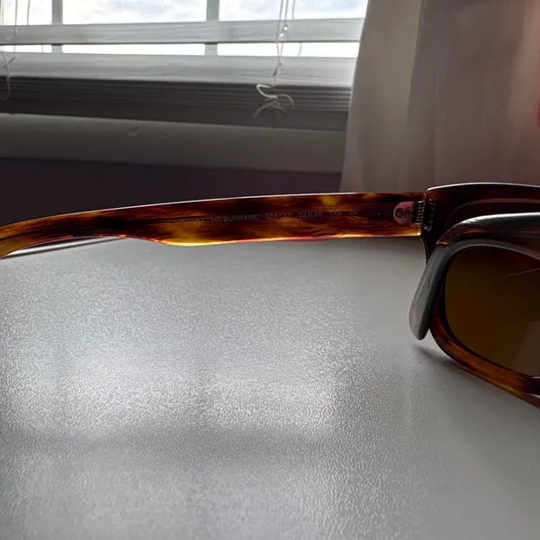 Ray-Ban MR Burbank Sunglasses Striped Havana - Image 4