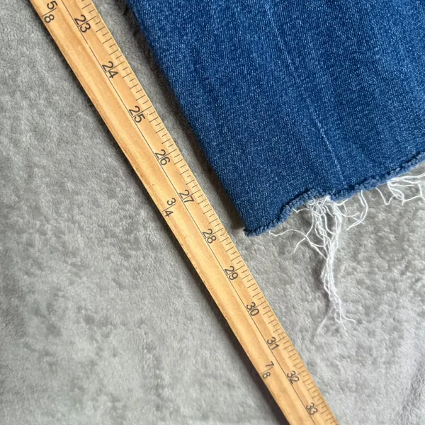 Abercrombie & Fitch Curve Love Ultra High Rise Jeans Womens 12 90s Slim Straight - Image 6