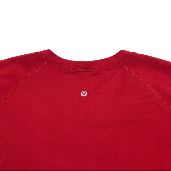 LULULEMON Swiftly Tech LS Shirt Women 18 Red Athletic Yoga Comfort Sporty Outdoo - Image 7