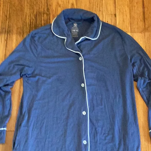 Kindred Bravely Clea Bamboo Long Sleeve Sleep Shirt size medium - Image 3