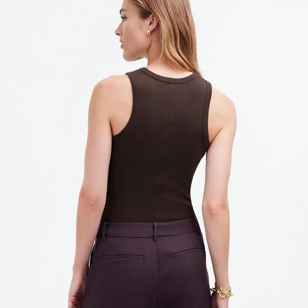 Madewell Brown Tank Top - Image 3