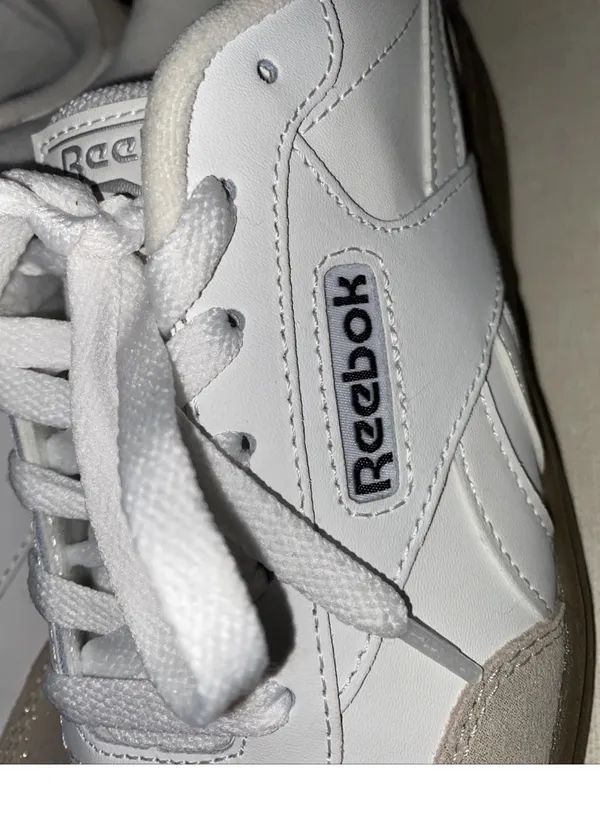 Reebok Forte Lounger Women's Sneakers 8.5 NEW White Beige - Image 2